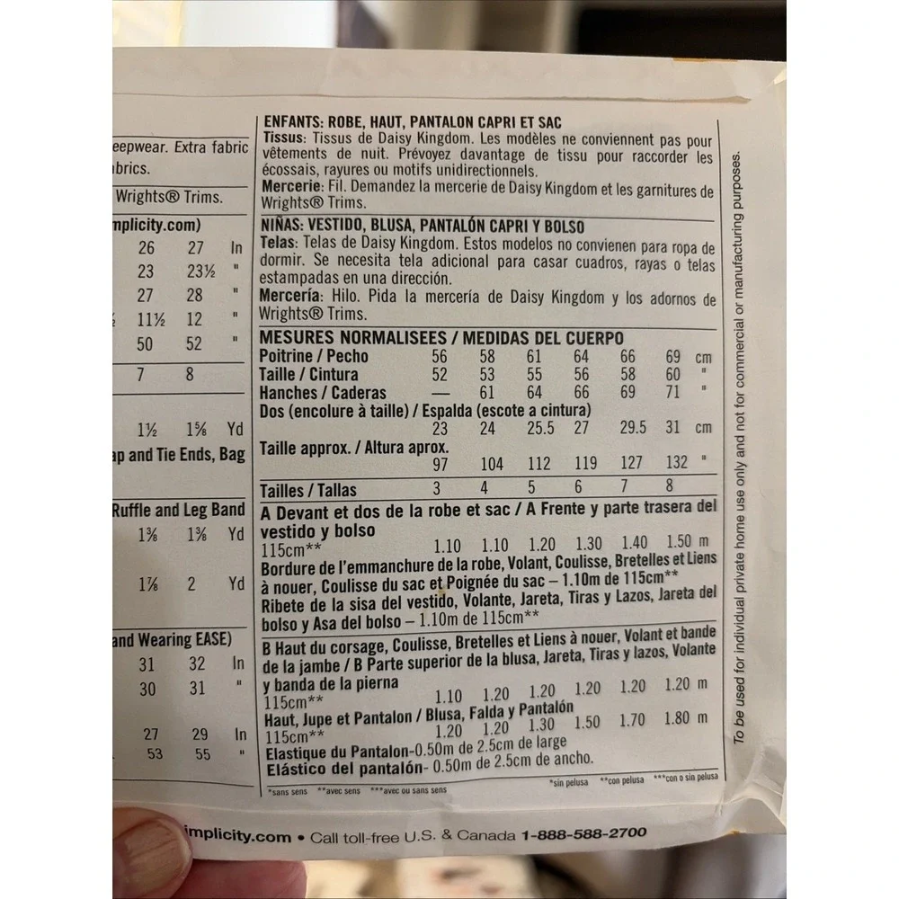 Simplicity 2433 sewing